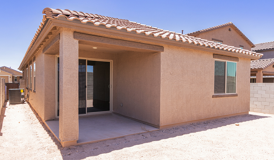 Rear Exterior of the Beech floor plan