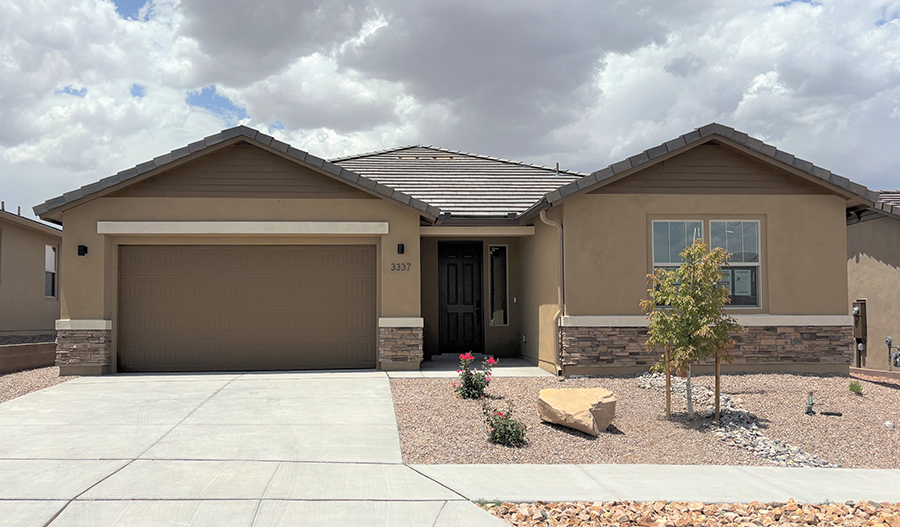 Exterior of the Cassandra floor plan