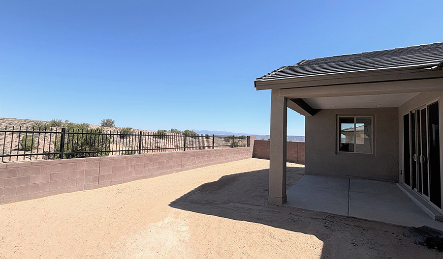 Rear Exterior of the Cassandra floor plan