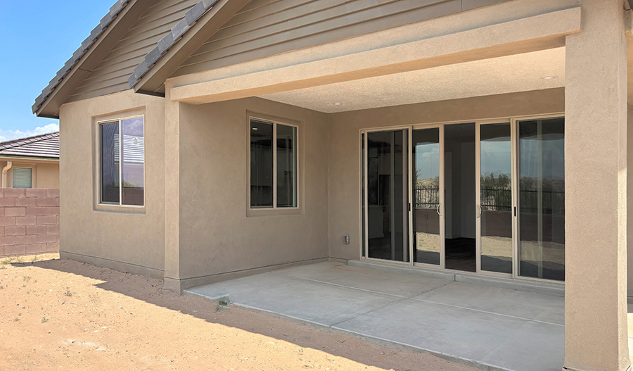 Rear Exterior of the Cassandra floor plan