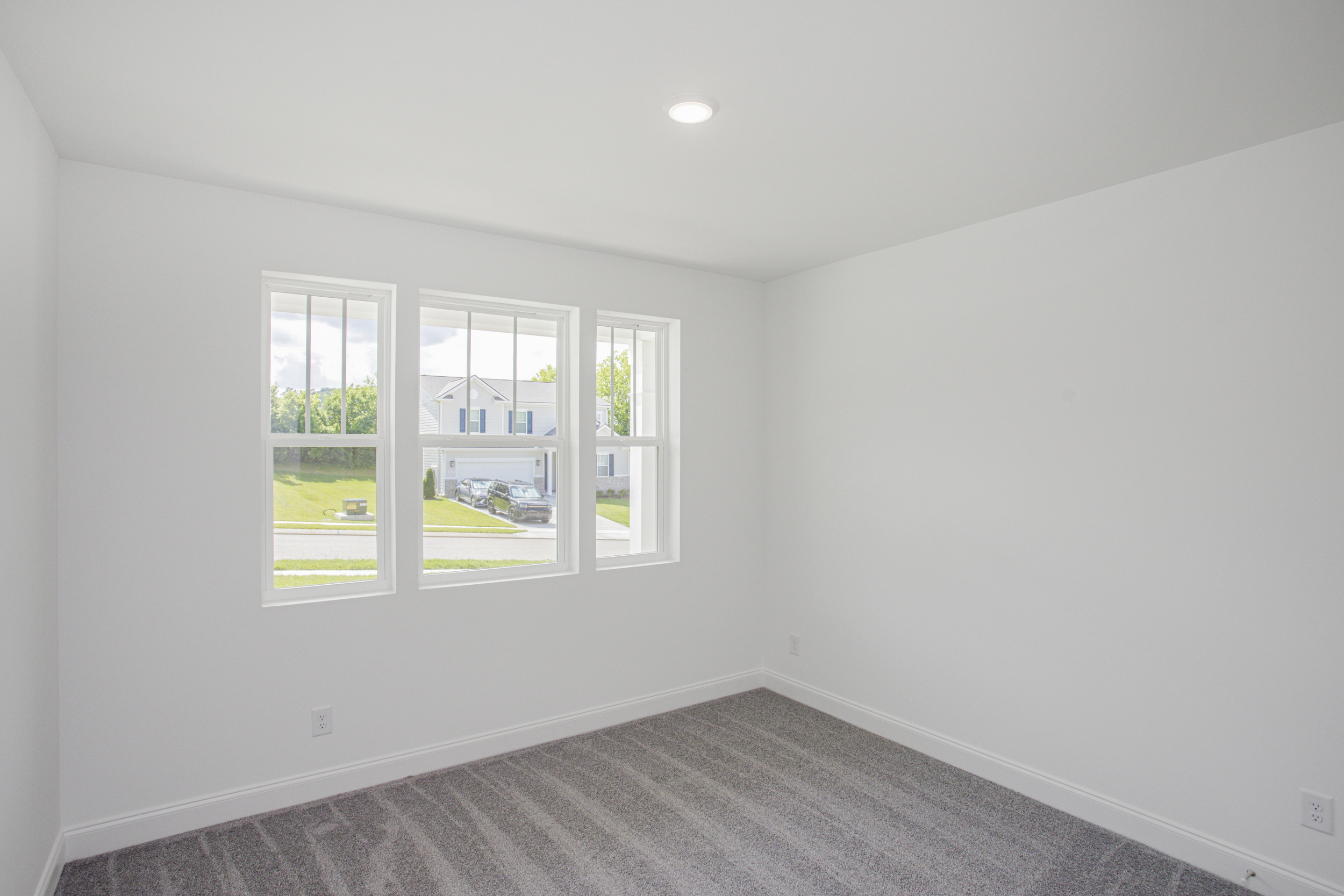 Bedroom of the Hopewell floor plan