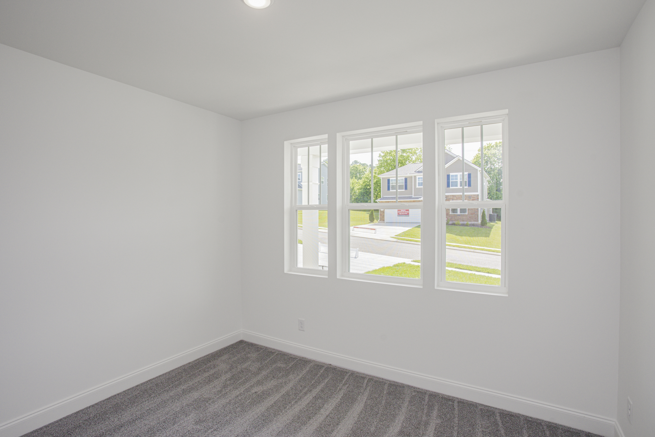 Bedroom of the Hopewell floor plan