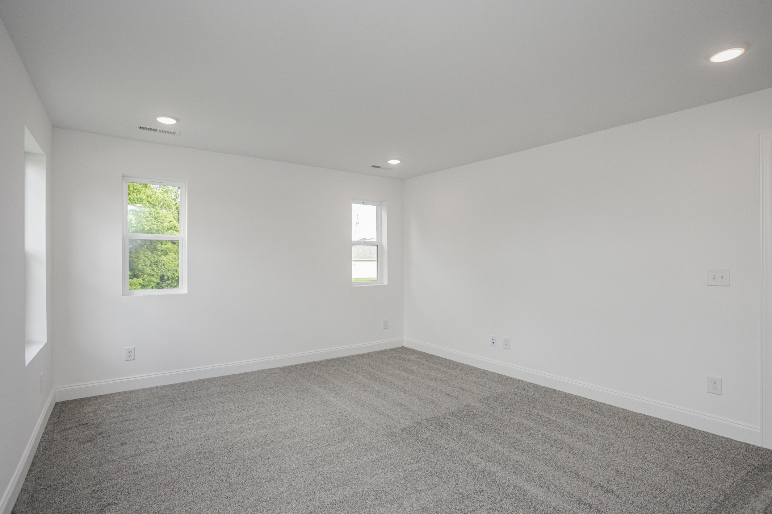 Bedroom of the Hopewell floor plan