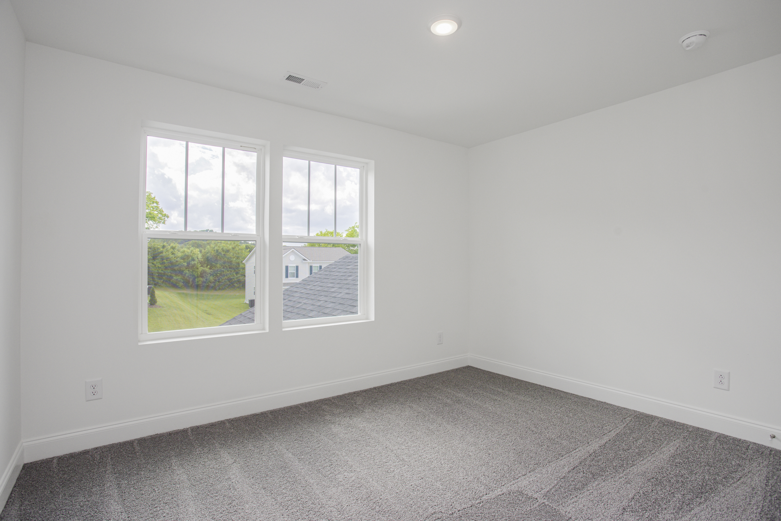 Bedroom of the Hopewell floor plan