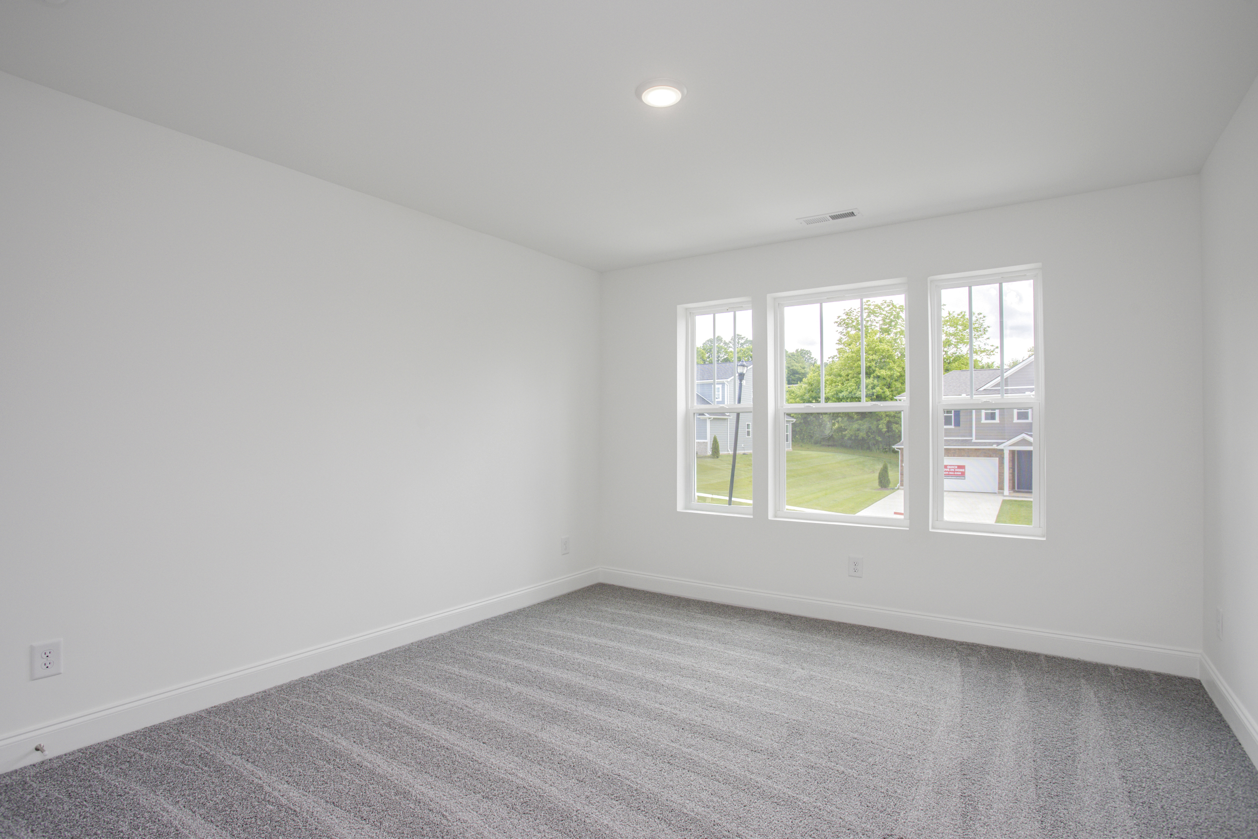 Bedroom of the Hopewell floor plan