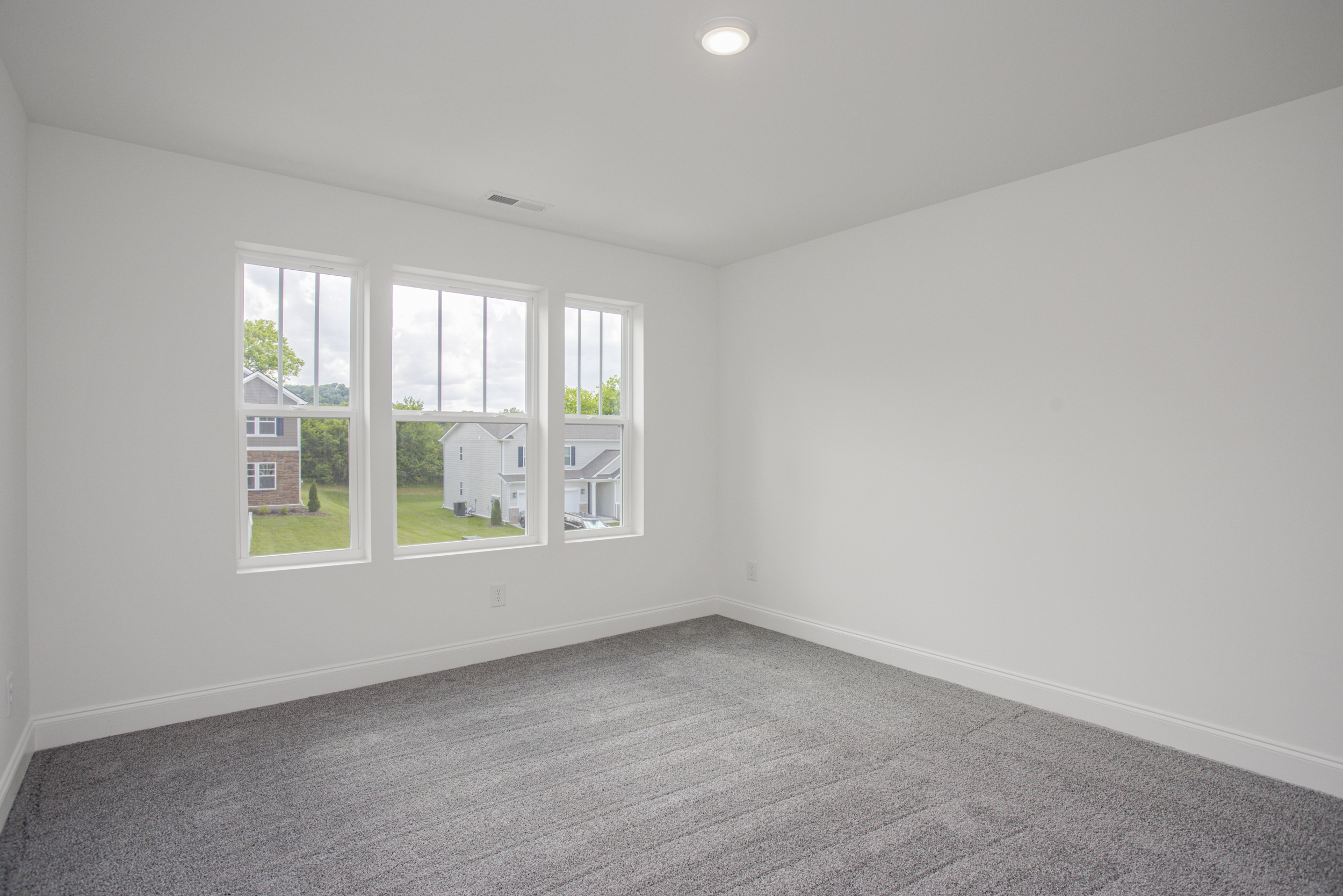 Bedroom of the Hopewell floor plan