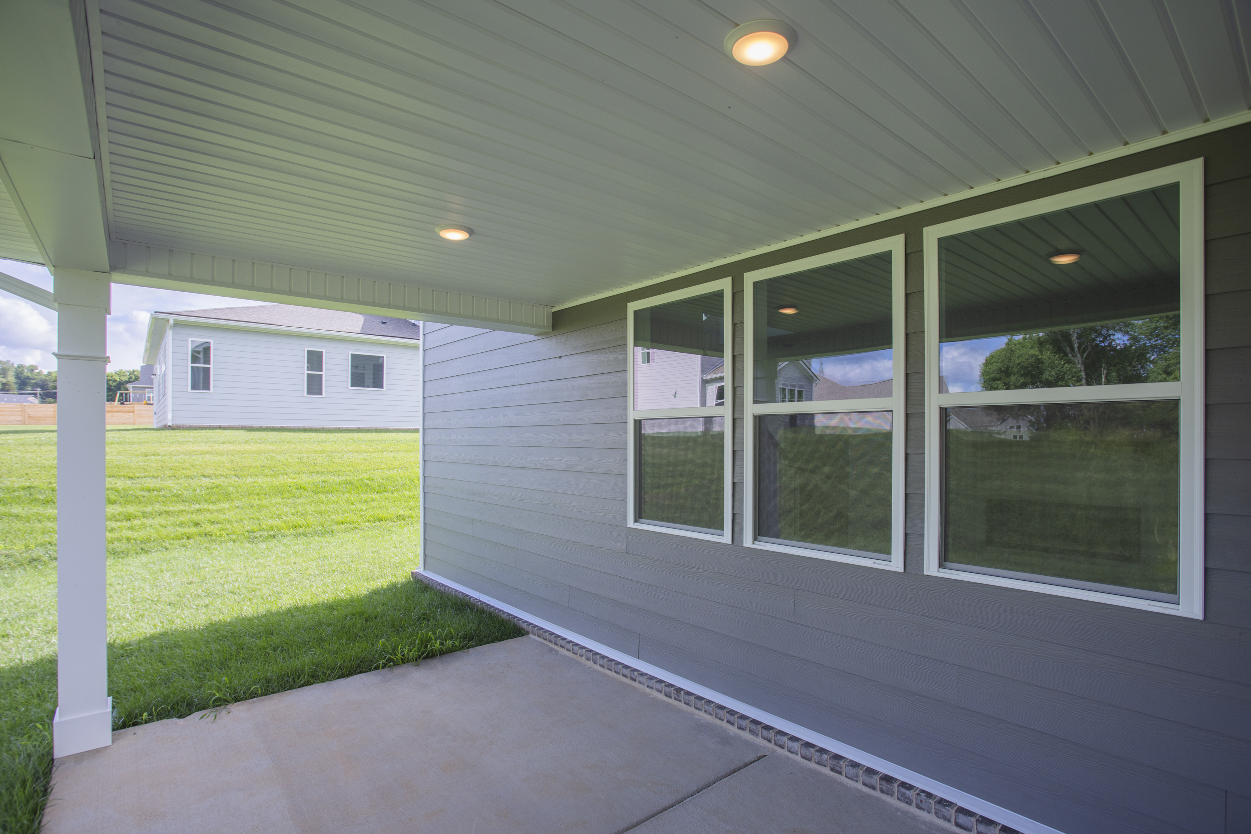 Rear Exterior of the Hopewell floor plan