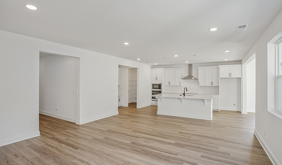 Kitchen of the Decker floor plan