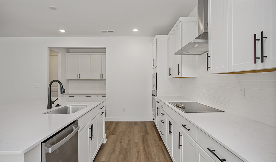 Kitchen of the Decker floor plan