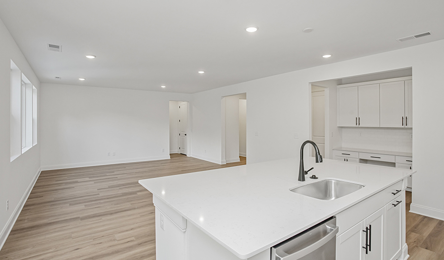 Kitchen of the Decker floor plan