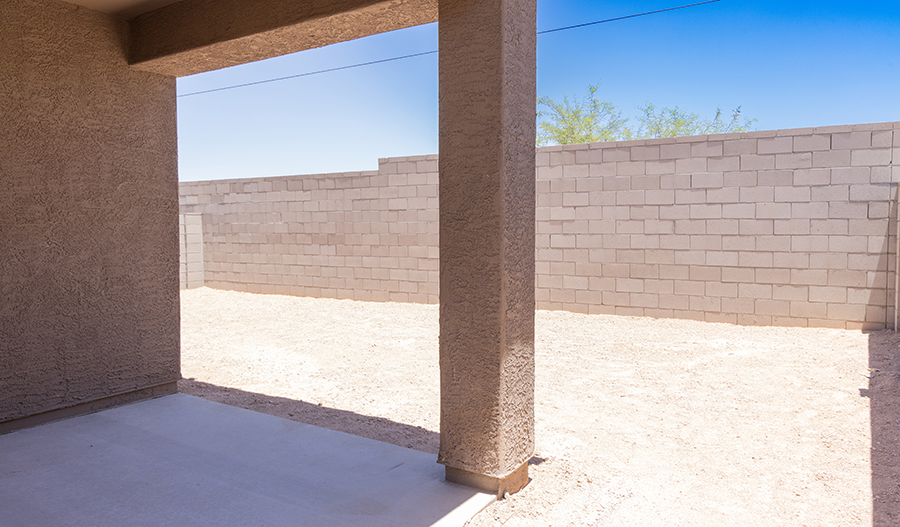 Rear Exterior of the Beech floor plan