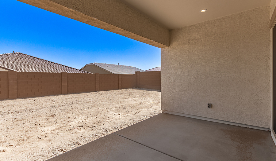 Rear Exterior of the Pinecrest floor plan