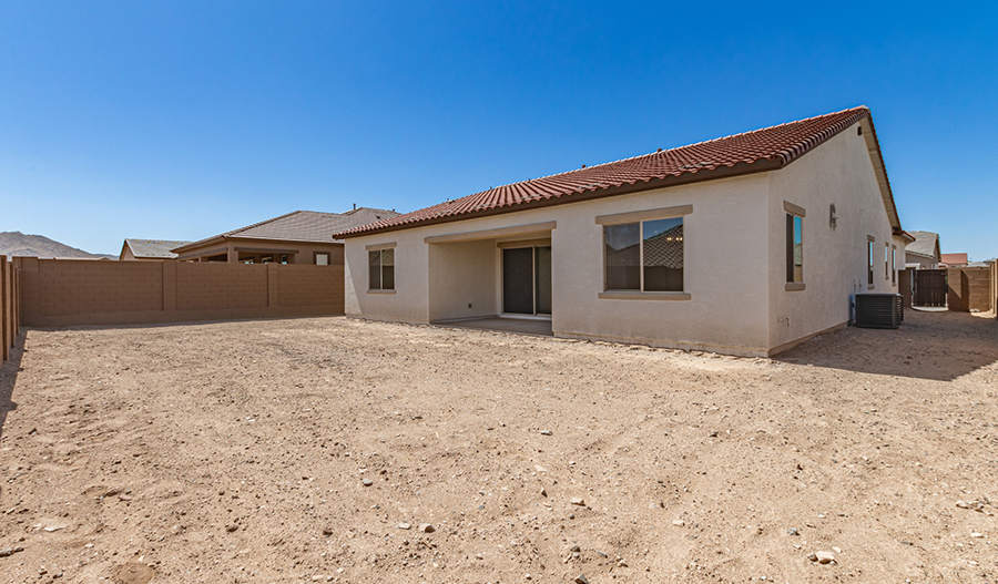 Rear Exterior of the Pinecrest floor plan
