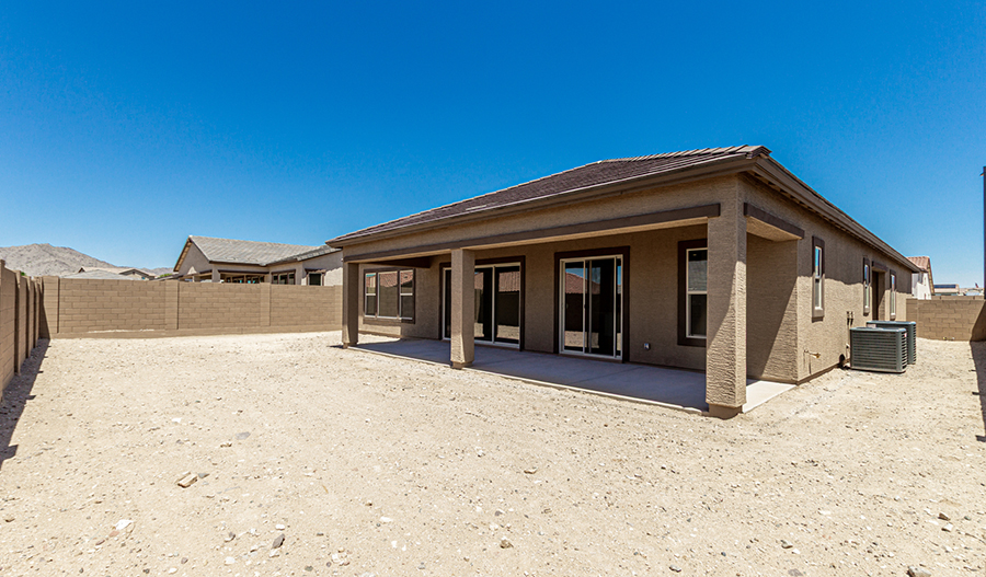 Rear Exterior of the Julia floor plan