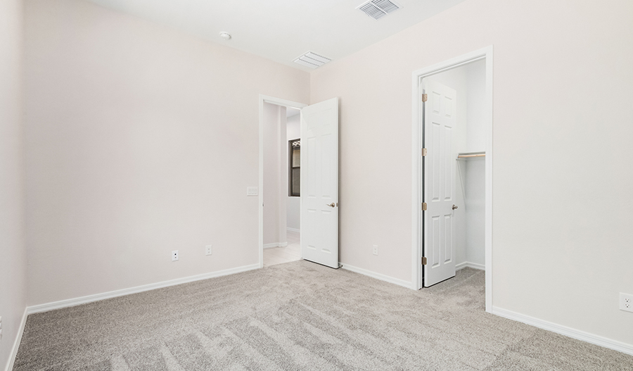 Bedroom of the Pomona floor plan