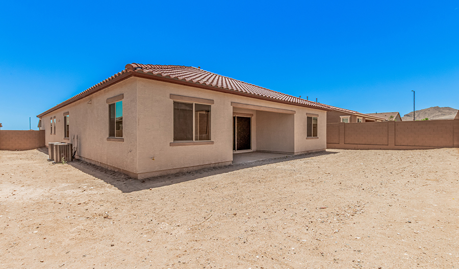 Rear Exterior of the Pomona floor plan