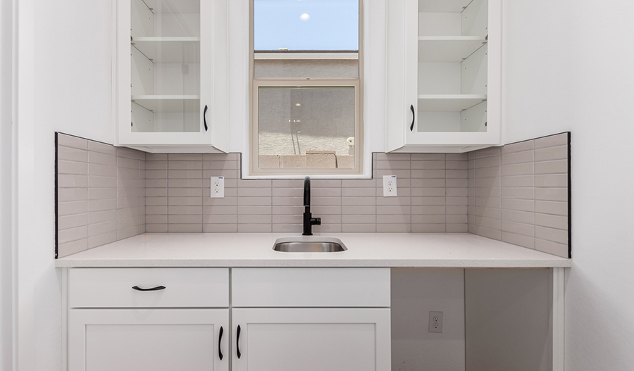 Mudroom of the Julia floor plan