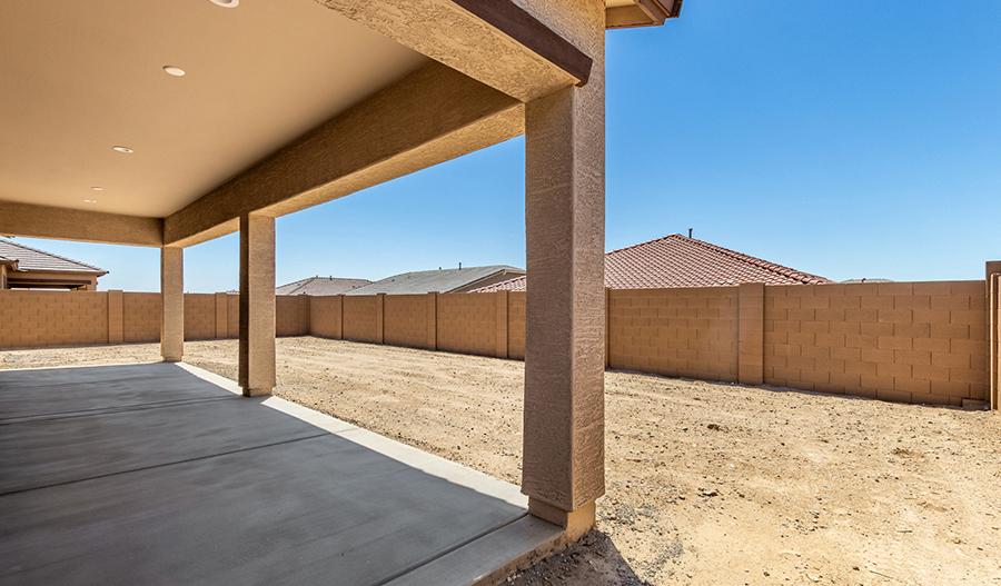 Rear Exterior of the Julia floor plan