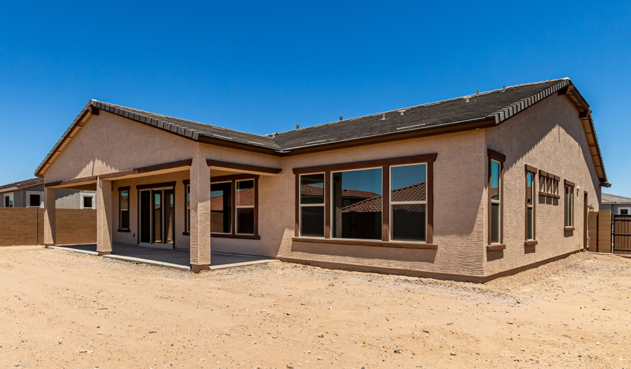 Rear Exterior of the Julia floor plan