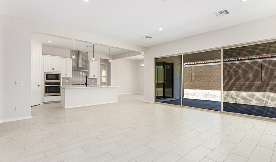 Great Room of the Darius floor plan