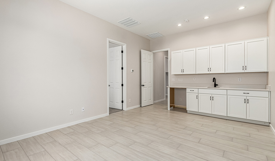 Living Room of the Darius floor plan