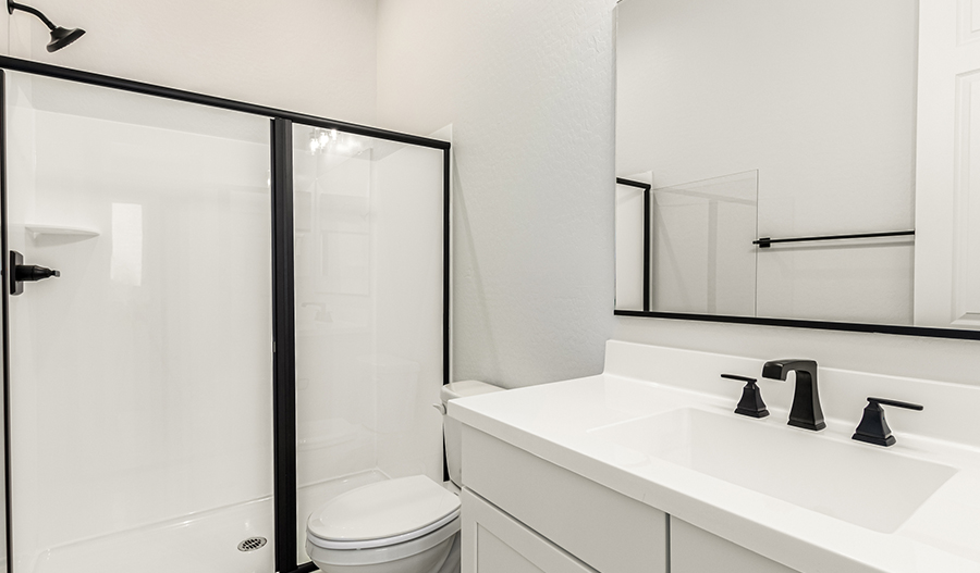 Bathroom of the Darius floor plan