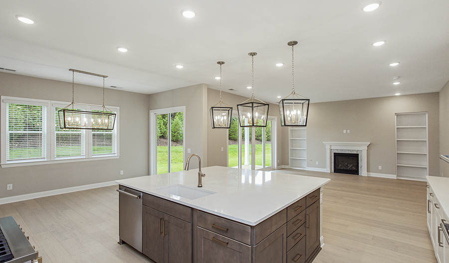 Kitchen of the Harmon floor plan