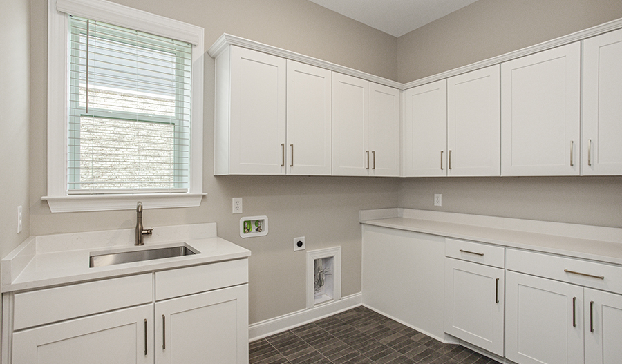 Laundry of the Harmon floor plan