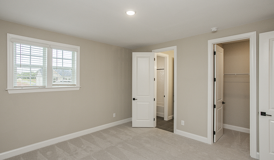 Bedroom of the Harmon floor plan