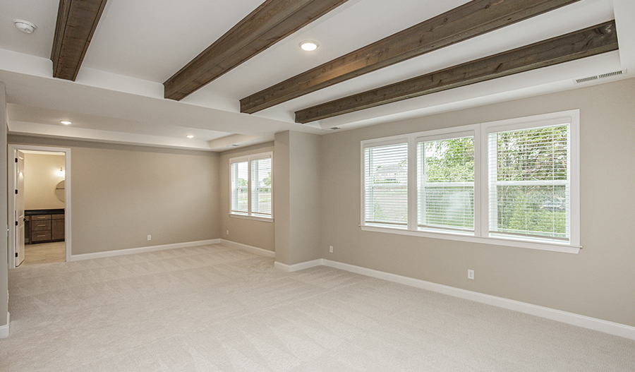 Bedroom of the Harmon floor plan
