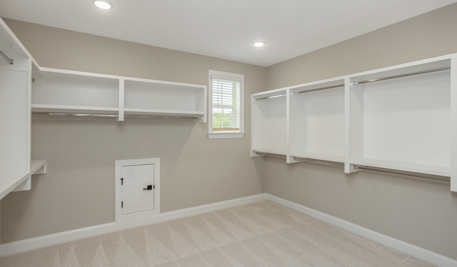 Closet of the Harmon floor plan
