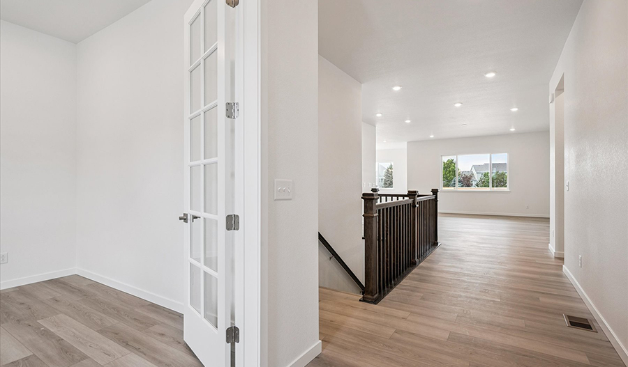 Entry of the Delaney floor plan
