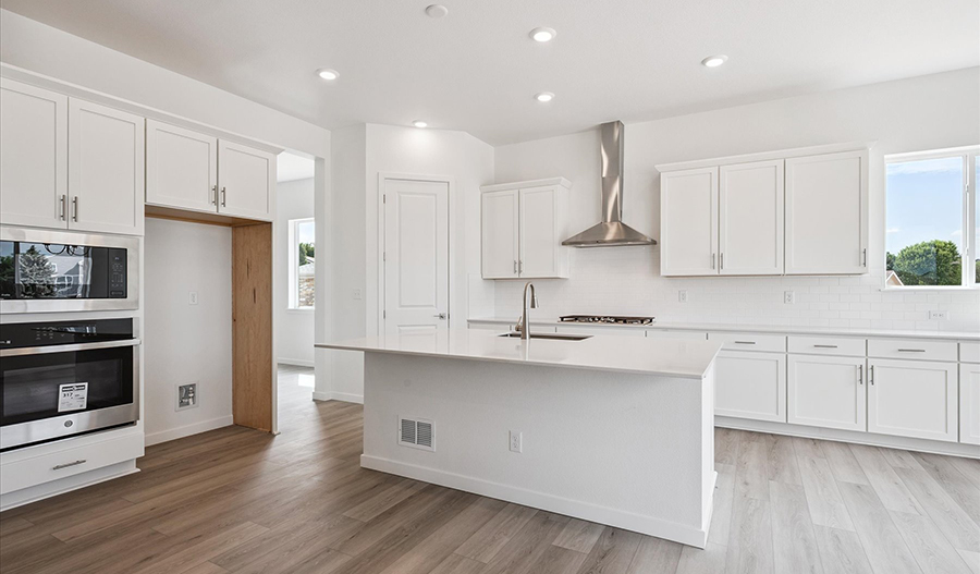 Kitchen of the Delaney floor plan