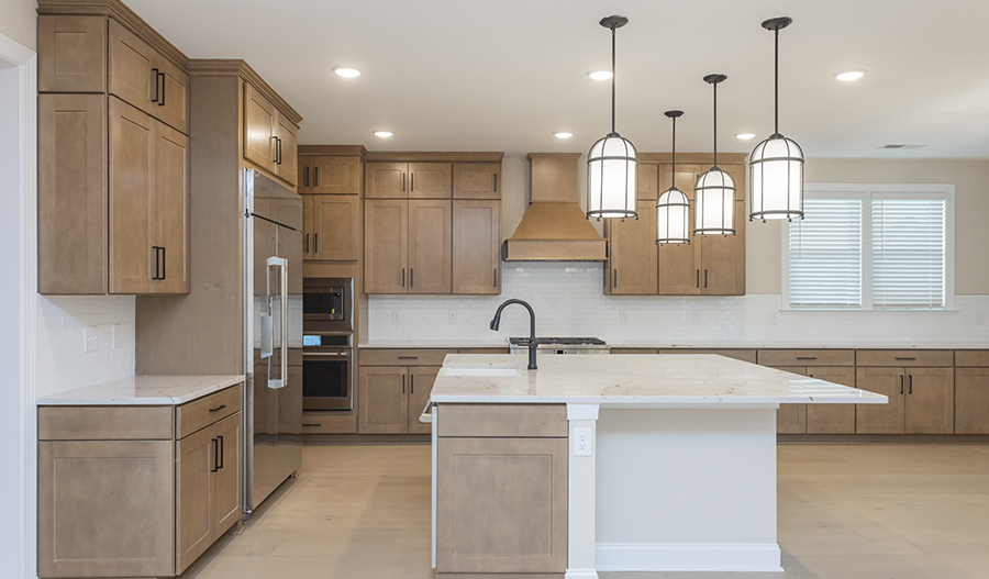Kitchen of the Sage floor plan
