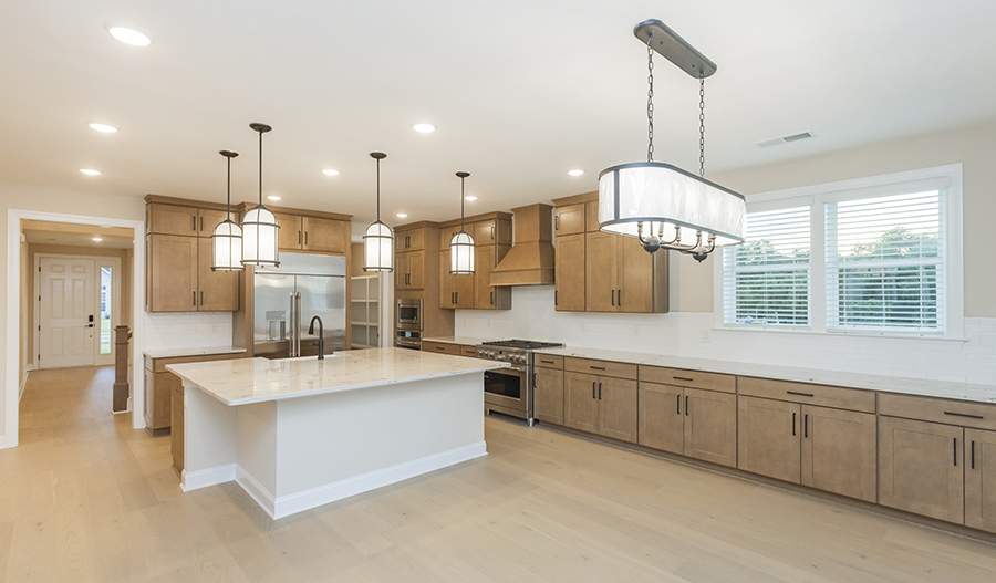 Kitchen of the Sage floor plan