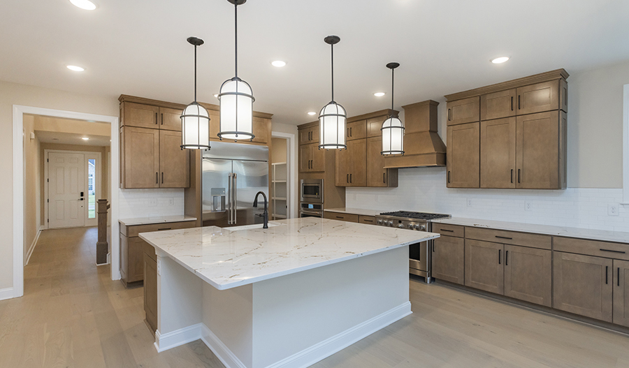 Kitchen of the Sage floor plan