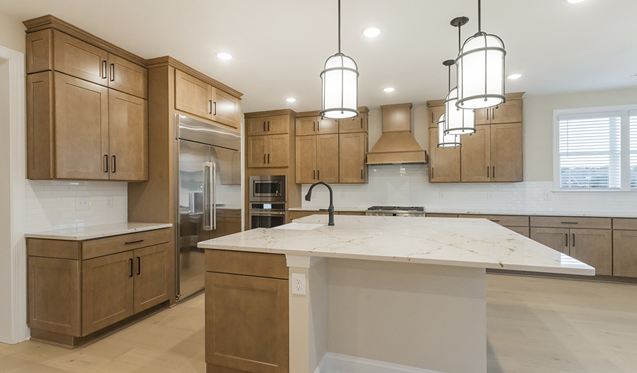 Kitchen of the Sage floor plan