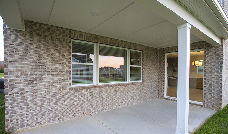 Rear Exterior of the Sage floor plan