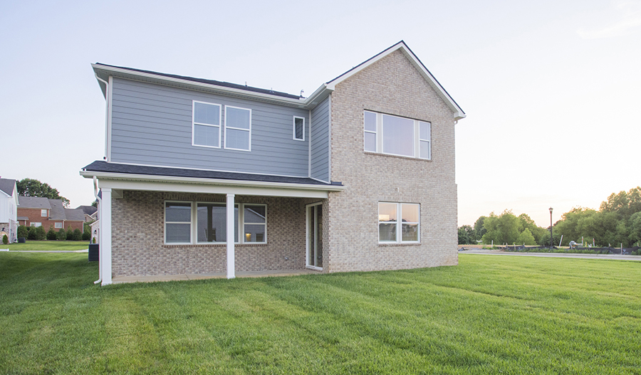 Rear Exterior of the Sage floor plan