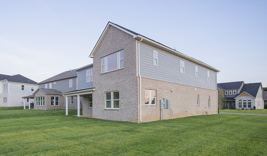 Rear Exterior of the Sage floor plan