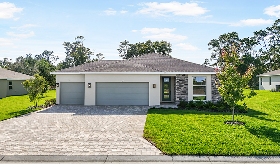 Exterior of the Slate floor plan