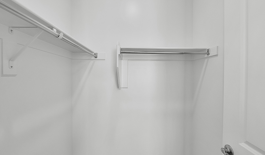 Closet of the Delaney floor plan