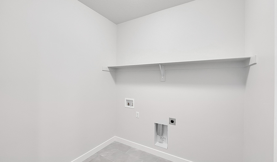 Laundry of the Delaney floor plan
