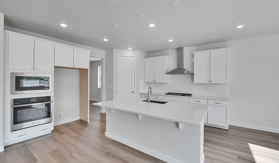 Kitchen of the Delaney floor plan