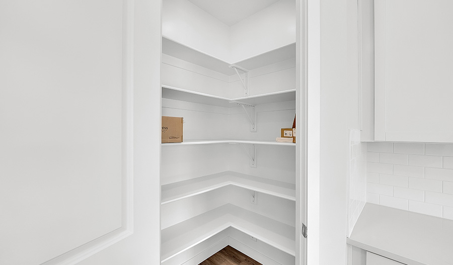 Pantry of the Delaney floor plan