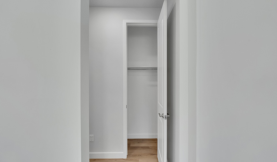 Closet of the Delaney floor plan