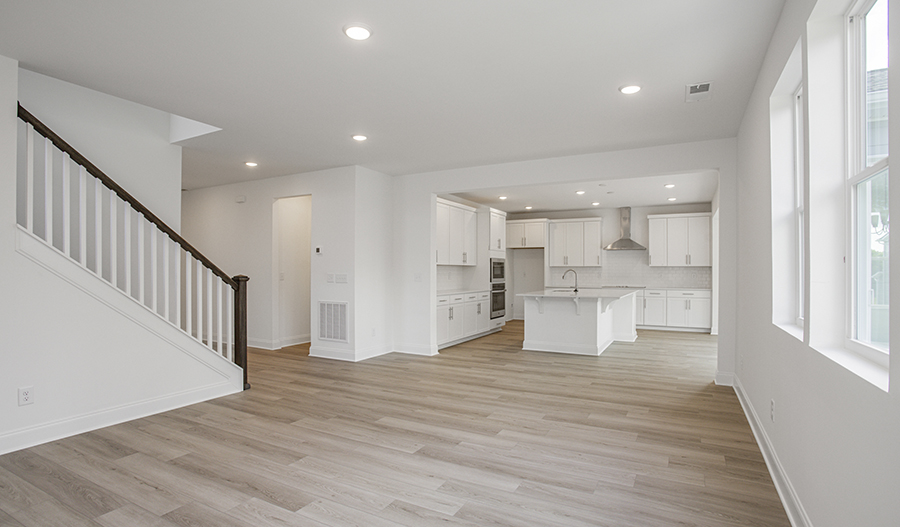 Great Room of the Hemingway floor plan