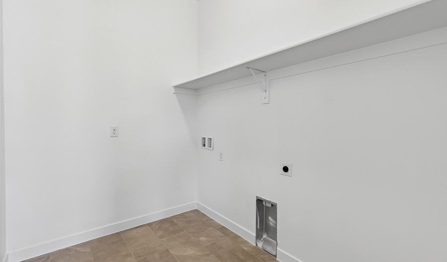 Laundry Room of the Daniel floor plan