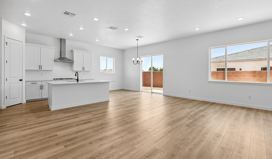 Great Room of the Daniel floor plan