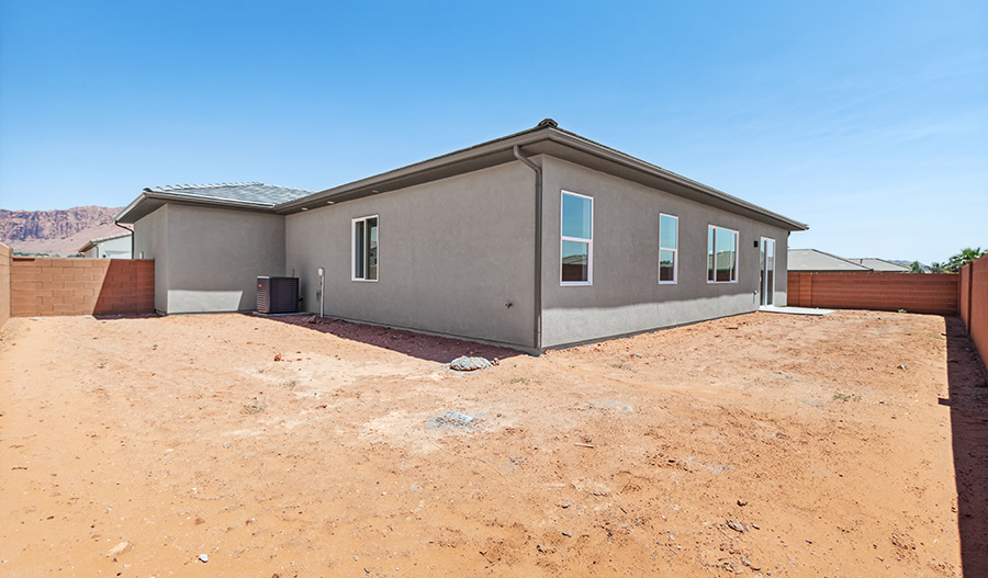 Rear Exterior of the Daniel floor plan